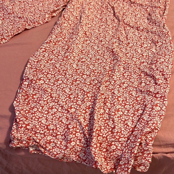 American Eagle floral wide leg pants - Picture 3 of 5